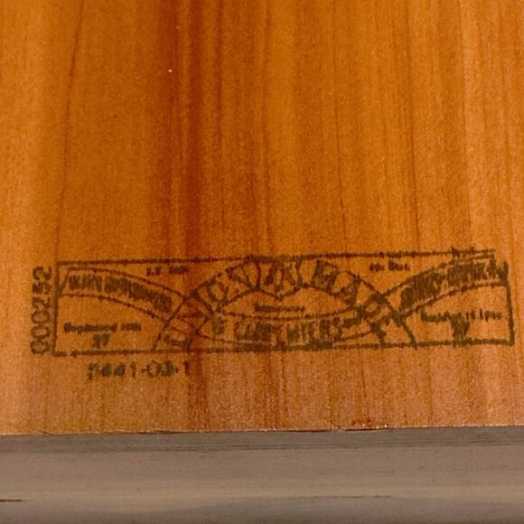 VTG KJV Holy Bible Illustrated Memorial Edition Wood Cedar Box Union Made USA - Picture 8 of 16